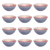 12 Piece Dinner Soup Bowl Set