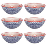 12 Piece Dinner Soup Bowl Set