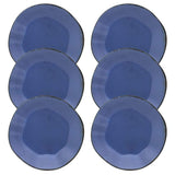 RYO 12 Piece Blue Dinner Plate Set