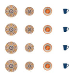 Unni 16 Piece Dinnerware Set