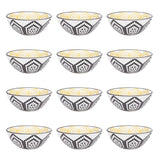 12 Piece Dinner Soup Bowl Set