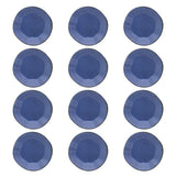 RYO 12 Piece Blue Dinner Plate Set